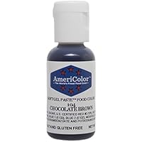 Americolor Soft Gel Paste Food Coloring, Chocolate Brown Net WT. .75oz