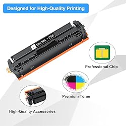 218A 218X Toner Cartridges 4 Pack: Set Compatible
