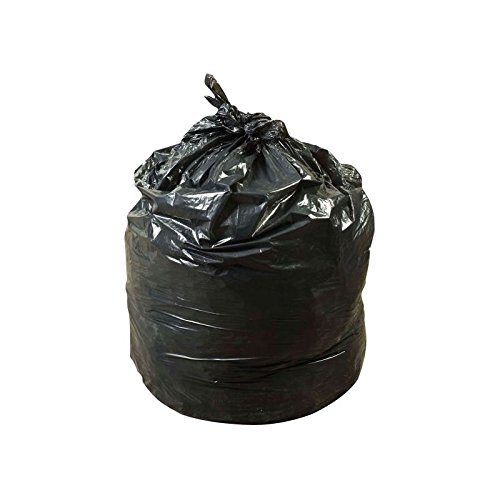 Revolution Bag Hercules Recycled Low Density Can Liners, 33 gal, .90 mil, Black, 33" X 39" - Case of 150