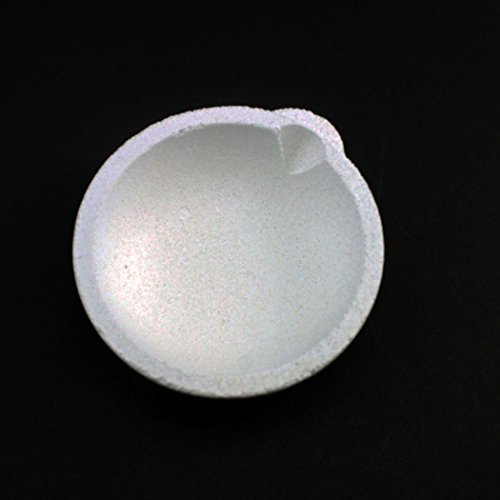 250 Gram Quartz Silica Smelting Bowl Dish Melting Crucible For Gold Silver Metal