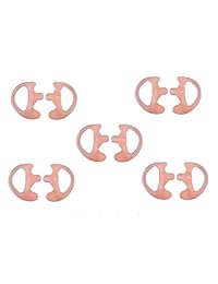 KEYBLU - Tapón de oído abierto para tubos de radio de dos vías, Carnation