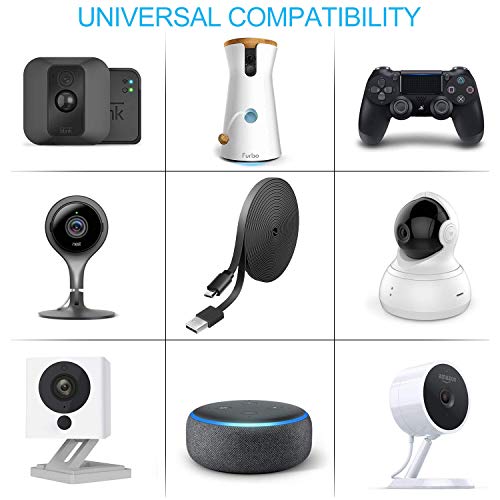 1 Extension+WyzeCam+KasaCam+Charging+Security