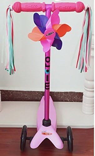 oemby001 Child Kid's Bicycle Bike Handlebar Streamers Trike Scooter Handgrip Colorful Ribbons Baby Carrier Accessories Retro Bicycle Grips Sparkle Tassel Ribbon