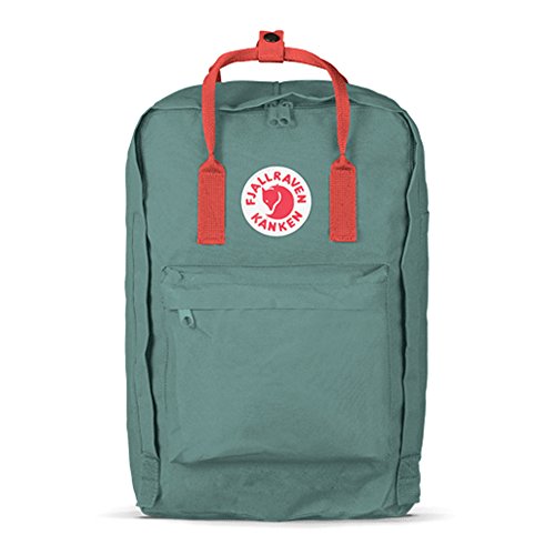 Fjällräven kånken 15" backpack frost green/peac…