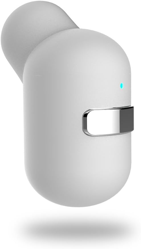 LOSENCE A1 Mini Bluetooth 4.1 Wireless Magnetic USB Charger Earphone with EDR In Ear Earbud Headphone Hands free with Microphone Noise Canceling for Samsung S8, iPhone 7, 7 Plus, 6S, 6S Plus, 6, 6 Plus,SE,5S ,Android Smart-phones ,tablets or TV with bluetooth receiver(One Pcs) (White)