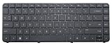 Laptop replacement keyboard with frame compatible with HP Pavilion dm4-3000 dm4-3100 dv4-3000 dv4-3100 dv4-3200 dv4-4000 dv4-4100 dv4-4200 HP Pavilion dm4-3013cl dm4-3050us dm4-3052nr dm4-3055dx dm4-3056nr dm4-3070ca dv4-4001xx dv4-4004xx dv4-4030us dv4-4031he dv4-4032nr dv4-4033nr dv4-4038ca dv4-4048ca dv4-4140us dv4-4141us dv4-4270us dv4t-4000 dv4t-4100 CTO dv4t-4200 dm4-3007xx dm4-3090ca dm4-3090se dm4-3099se dm4-3170se dm4-3177nr dm4t-3000, US layout Black color