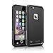 iPhone 6/6s Waterproof Case, FITFORT Waterproof Shockproof Dirtproof Snowproof Full Sealed Case or Cover for iPhone 6s/6(4.7-inch)(Black)