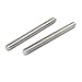 uxcell M8 x 90mm 304 Stainless Steel Fully Threaded Rods Fasteners Silver Tone 10 Pcs