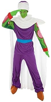 KULTFAKTOR GmbH Piccolo-Kostüm Dragon Ball-Lizenzkostüm für Herren lila-grün M