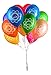 Kaba Flair Diwali Latex Balloons - Biodegradable - 12 Metallic Assorted Colors - Decoration for Diwali Holiday - 40 Balloons - with Festive Print - Celebrate with Hindu Friends & Family
