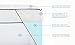 ViscoSoft 4 Inch Pillow Top Memory Foam Mattress Topper Full - Cooling Hybrid Lux Dual Layer Bed Mattress Pad - CertiPur-US Certified
