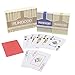 RUNGOOD Playing Cards, 100% Plastic Premium Quality, 2-Deck Set Poker Size, w/ 2 Cut Cards; Standard or Jumbo Index; Professional Casino Style Playing Cards for NLH PLO Poker (Poker Jumbo Index)