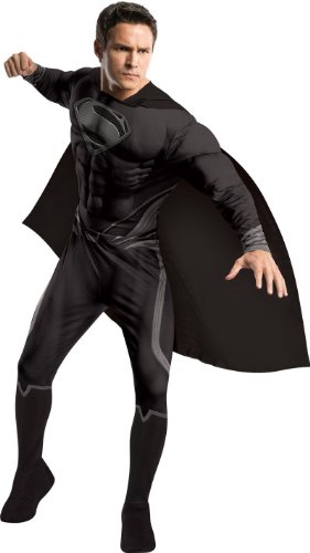 Deluxe Black Suit Superman Costume
