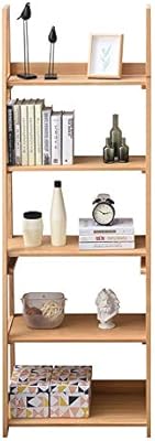AFCITY Estantería Escalera Decorativa Librería 5-Shelf Escalera ...