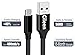 Charger Cable,USB Type C,2Pack 10FT,Super Long Braided,Fast Charging Cord for Google Pixel 2 XL,Samsung Galaxy S9 Plus,S8,Note 8,LG G7 ThinQ,V30S,V30,V20,G6,Moto G6,X4,Sony Xperia XZ2,ZTE Blade Z MAX