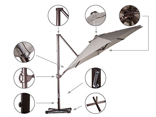 Top 10 Best Offset Umbrella Reviews Perfect 2020 Guide