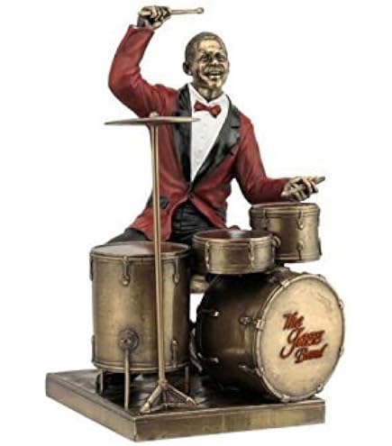 Amazon.com: Female Singer Statue Sculpture Figurine - Jazz Band