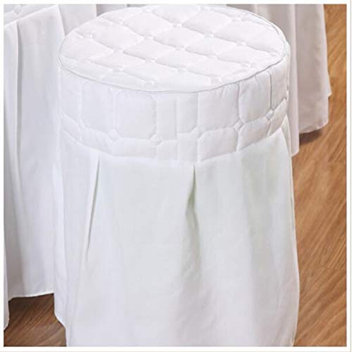 White Massage Table Sheet Set, Four-Piece Set Massage Mattress Bedspread Premium Beauty Bed Cover Comfortable Sheet -White 190x80cm(75x31inch)