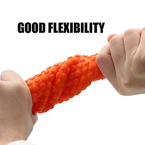 TOPULORS BBQ Grilling Gloves Oven Mitts Gloves for Cooking Baking Barbecue Potholder（Orange） - Thumbnail 5