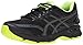 ASICS Men's Mens GT-2000 5 Lite-Show Athletic Shoe, Black/Safety Yellow/Reflective, 9.5 Medium US
