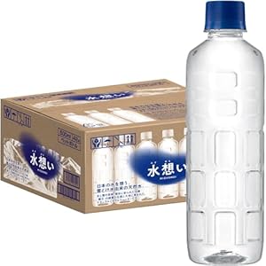 水想い ナチュラルミネラルウォーター ラベルレス 500ml × 42本 軟水 蔵王連峰の雪どけ天然水