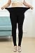 American Trends Womens Fleece Lined Thermal Leggings Winter Warm Thick Stirrupped Pants, Regular and Plus Size Navy L