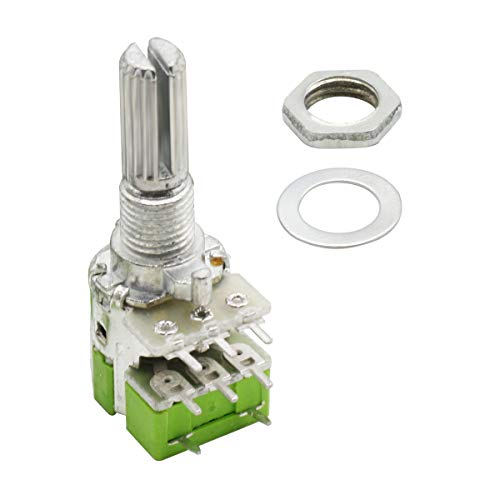 Nxtop 6 Pack Stereo B503 50K Ohm Dual Linear Taper Volume Control Potentiometer Switch