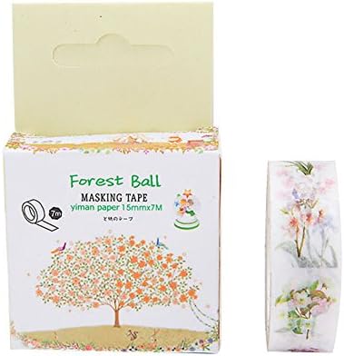 Watercolor DIY Album Diary Scrapbook Masking Craft Decorative Paper Washi Tape - 11#