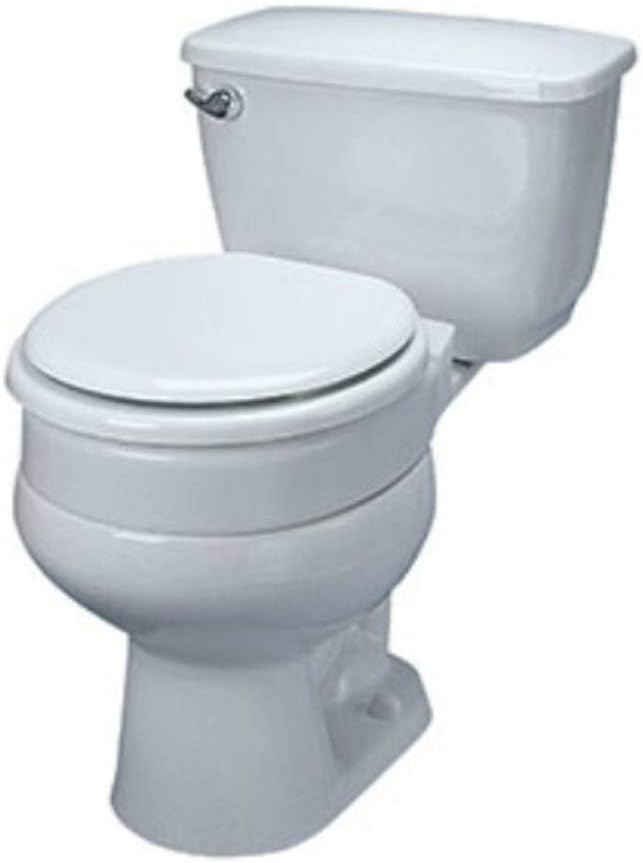 Maddak Inc 72571-1005 Ableware Hinged Elevated Toilet Seat, Elongated: Home Improvement