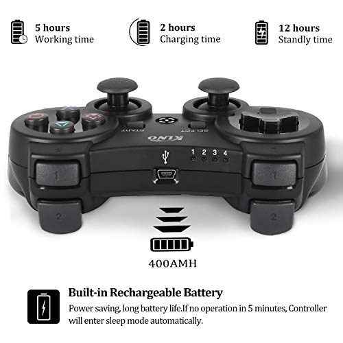 3 PS3+Controller+Wireless+Dualshock+Joystick