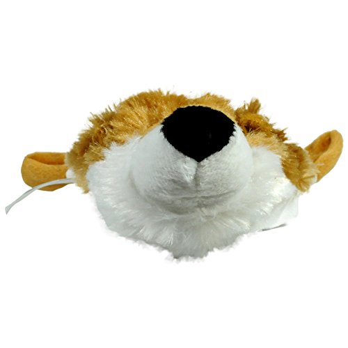 Hyper Pet Critter Skinz Fox Plush Dog Toy with Squeaker, Large