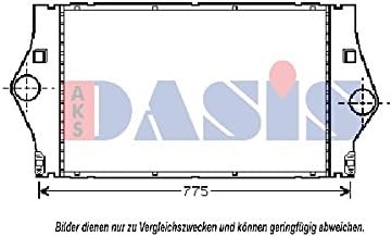 AKS Dasis 187002N Intercooler, charger