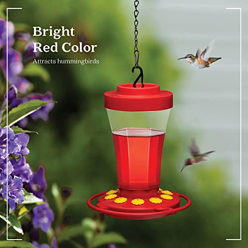 Hummingbird Feeder 32 oz. Plastic Hummingbird Feeders for Outdoors