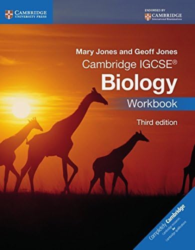 Cambridge IGCSE Biology Coursebook with CD-ROM (Cambridge International Examinations): Written by Mary Jones, 2014 Edition, (3rd Edition) Publisher: Cambridge University Press [Paperback]