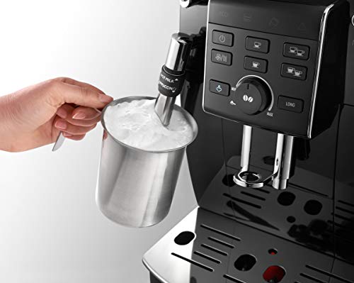 De'Longhi ECAM 25.120.B Kaffeevollautomat mit Profi-Milchaufschäumdüse für Cappuccino, mit Espresso- und Kaffee… – Bild 6