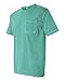 Comfort Colors Men's Pigment-dyed Shirt 6030 (L, Lagoon)