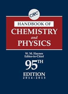 crc handbook of chemistry and physics 89th edition