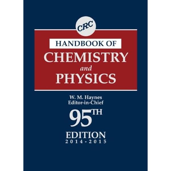 Handbook of Chemistry and Physics [64th. Edition, 1983-1984