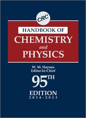 Crc Handbook Of Chemistry And Physics 95th Edition Crc Handbook Of Chemistry Physics Amazon Co Uk Haynes William M 9781482208672 Books