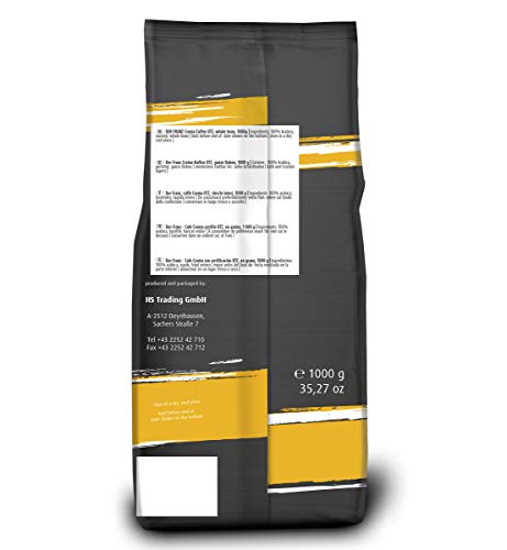 Der-Franz Crema-Kaffee UTZ, ganze Bohne, 1000 g – Bild 7