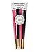 Beautiful Burns Rolling Papers, Black with Power Pink, Pre-Rolled Cones 8 Pack