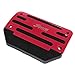 Brake Accelerator Sport NonSlip Pedal Pad Vehicle Automatic AT Car Red