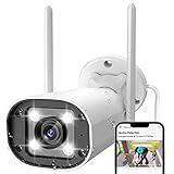 NETVUE Security Camera Outdoor, 1080P 2.4G WiFi