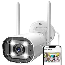 NETVUE Security Camera Outdoor, 1080P 2.4G WiFi
