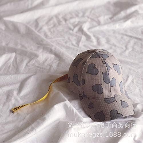 zhuzhuwen Cute graffiti love long lanyard child baseball hat long bend cap 3 adjutable