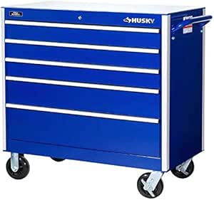 Amazon.com: Husky Heavy Duty 42 in. 5-Drawer Cabinet Tool ...
