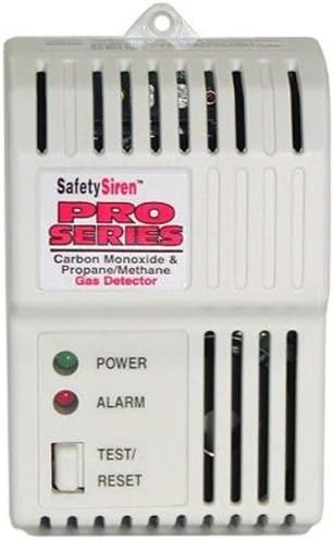 Safety Siren Combination Gas Detector Model HS80504