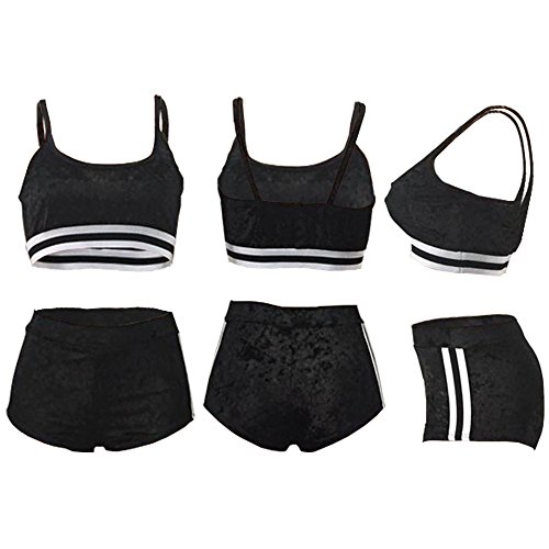 Nevera Ladies Rompers,Womens V Neck Solid Colored Short Rompers Cute Home Jumpsuit (XL, X-Black)