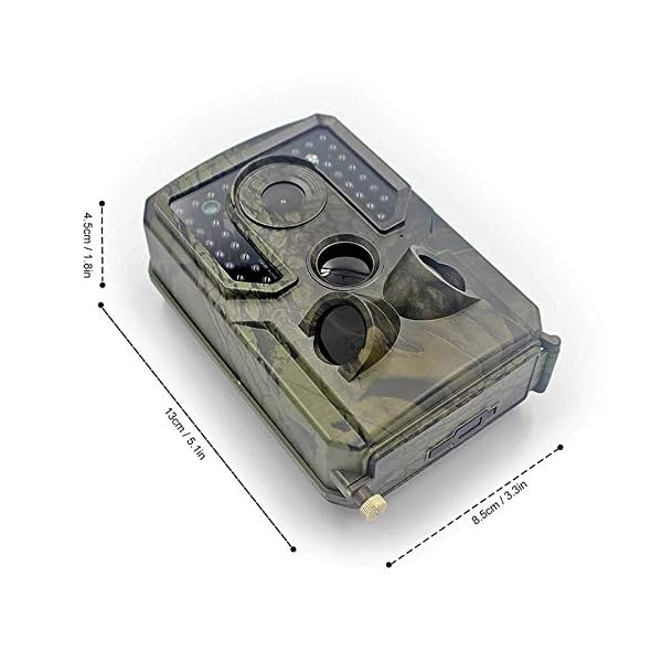 EXCLVEA Wildkamera 12mp 1080p Infrarotkamera Infrarot Nachtsicht Wildlife Scouting Kameras für die Überwachung von… – Bild 8