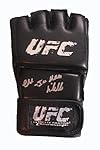 Chuck "The Iceman" Liddell Autographed UFC Distress Glove W/PROOF, Picture of Chuck Signing For, Ultimate Fighting Championshp, Pride , UFC Champion, Randy Cotoure, Tito Ortiz, Hall of Fame